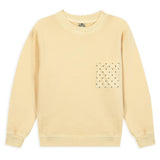 BONTON Narciss Star Pocket Sweatshirt - Vanilla