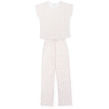 Marcia Women's Pajama Pant Set - Easter Bunnies Pink
