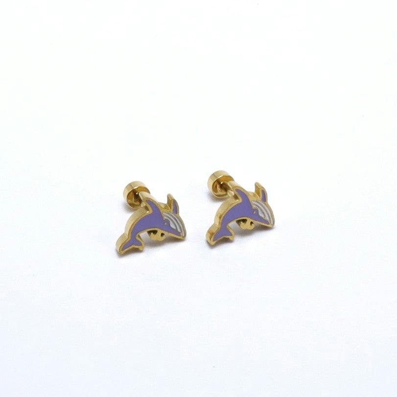 Playtime Pals Earrings (14K Gold Plated)
