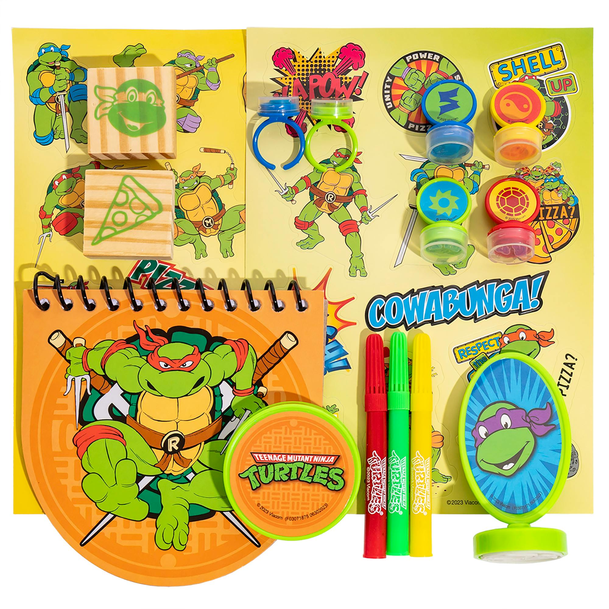 Stamp & Doodle: TMNT