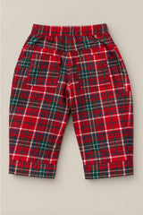Boys Oliver Pants in Christmas Cheer Plaid