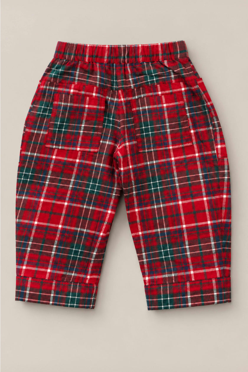 Boys Oliver Pants in Christmas Cheer Plaid