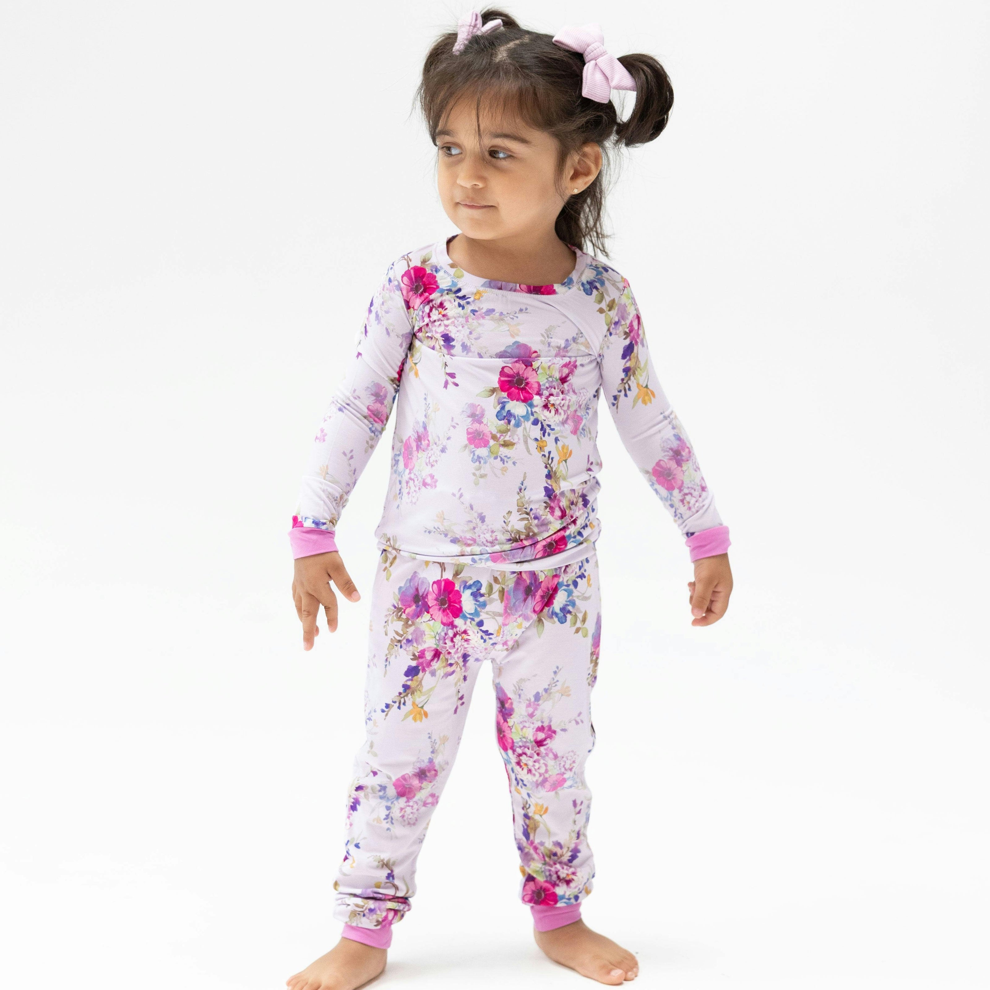 Dahlia Floral - Long Sleeve Loungewear Set