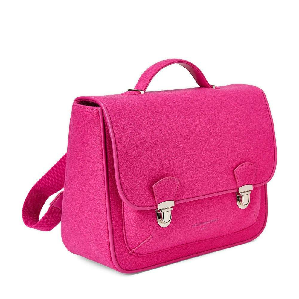 Boston Wool Adjustable Shoulder Strap Schoolbag