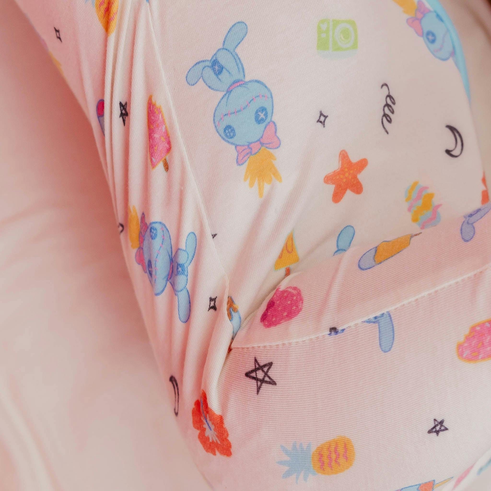 Convertible Zip-Up Footie - Disney Scrump Dreamsicles