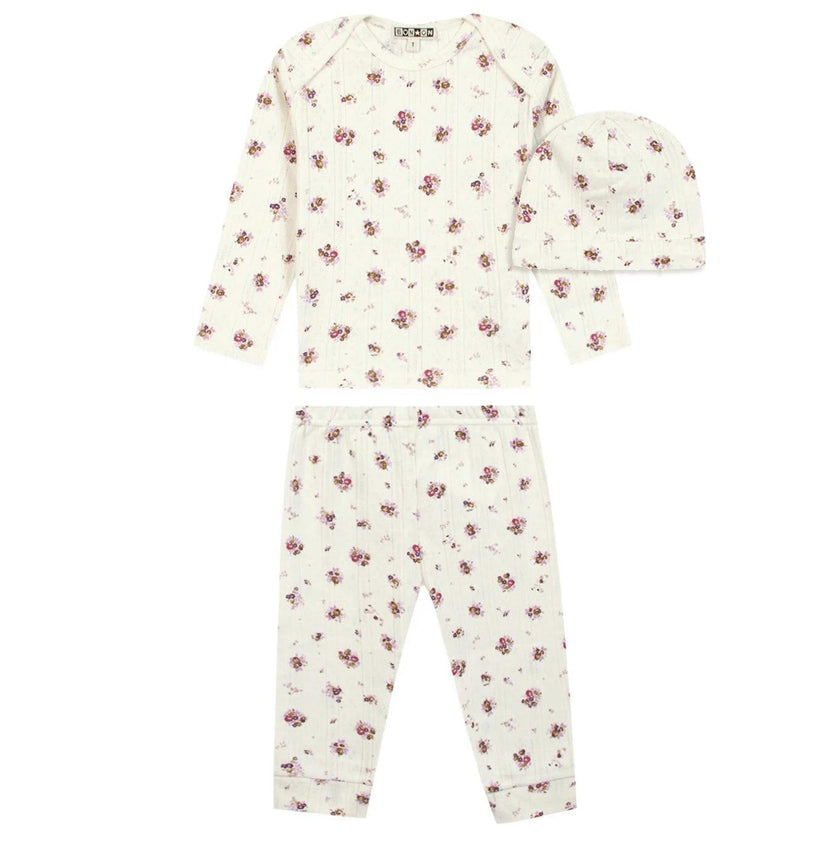 BONTON Tino Bouquet Pajamas - Bouquet Swinging