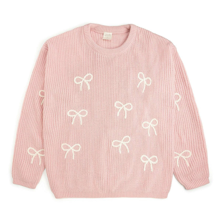 All Over Bows Women's Sweater