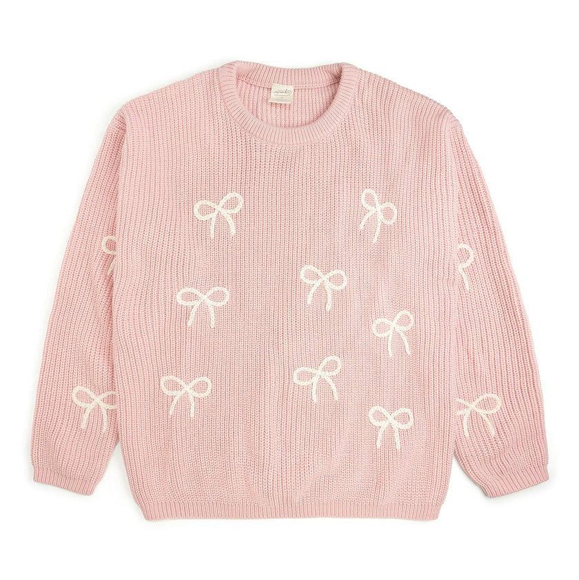 All Over Bows Women's Sweater