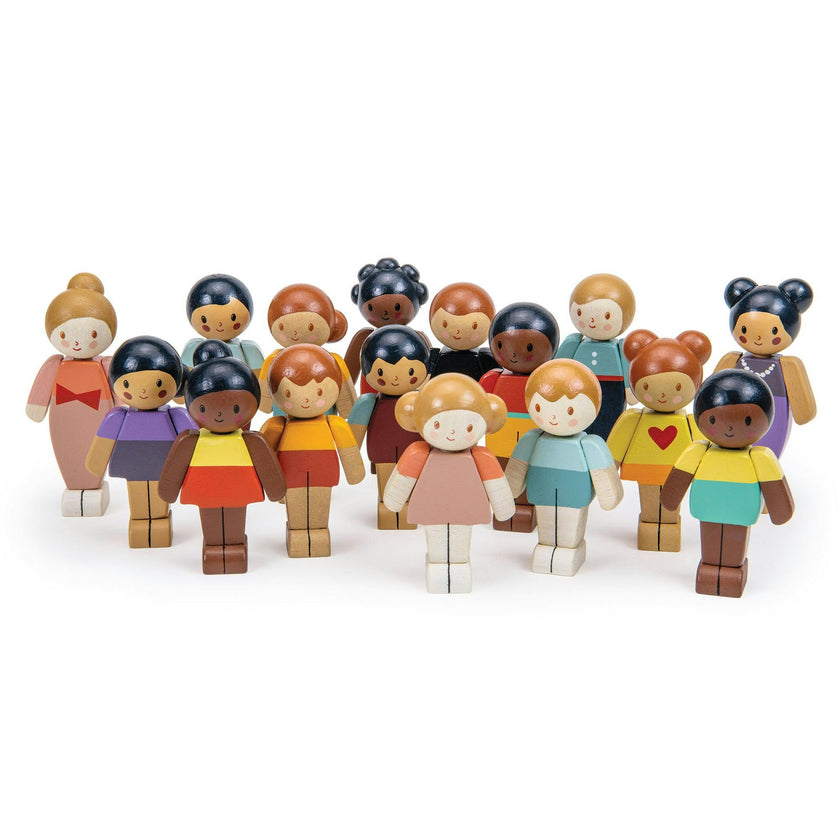 We Are Family Doll Shelf