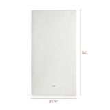 Pure Core Crib Mattress w/ Hybrid Quilted Waterproof Cover (2-Stage)