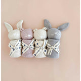 Organic Cotton Bunny Lovey, Grey