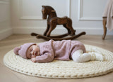 The Aspen Cashmere Baby Bloomer | Rose
