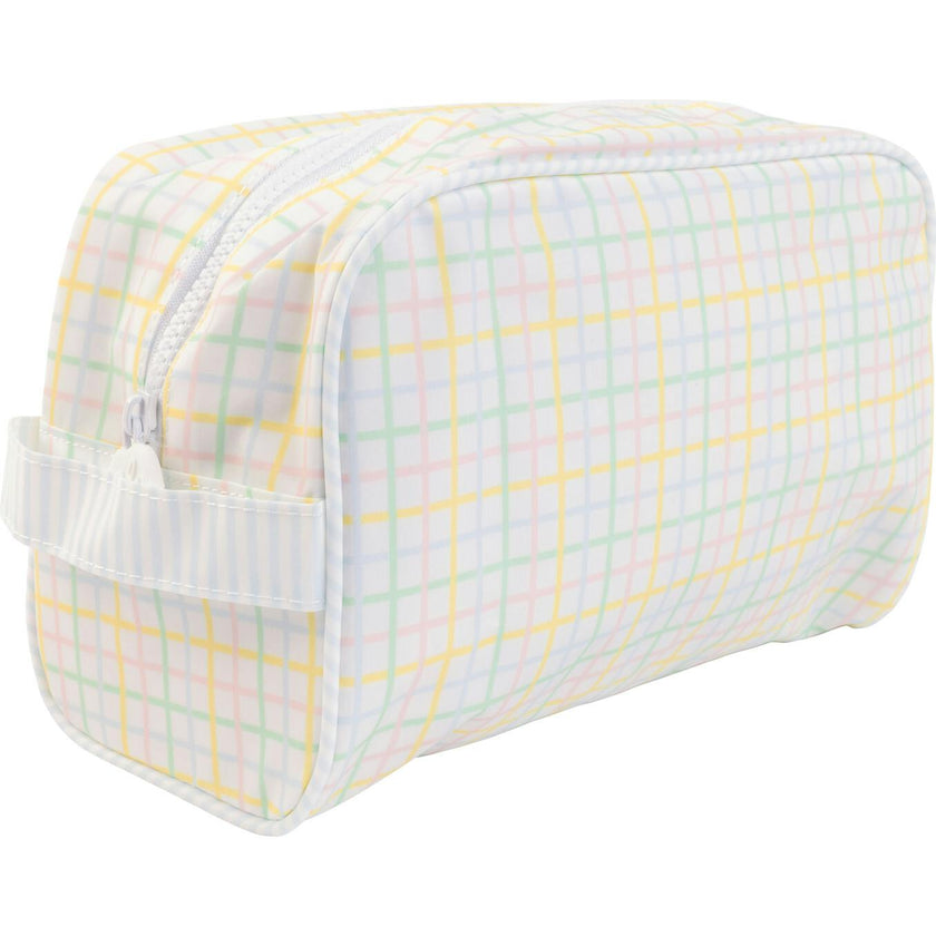 The Dopp Kit in Multi Windowpane