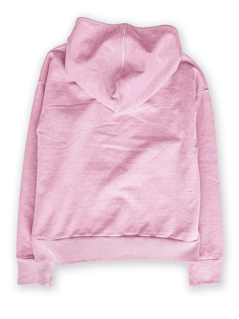 Candy Pink Zip Tully Hoodie