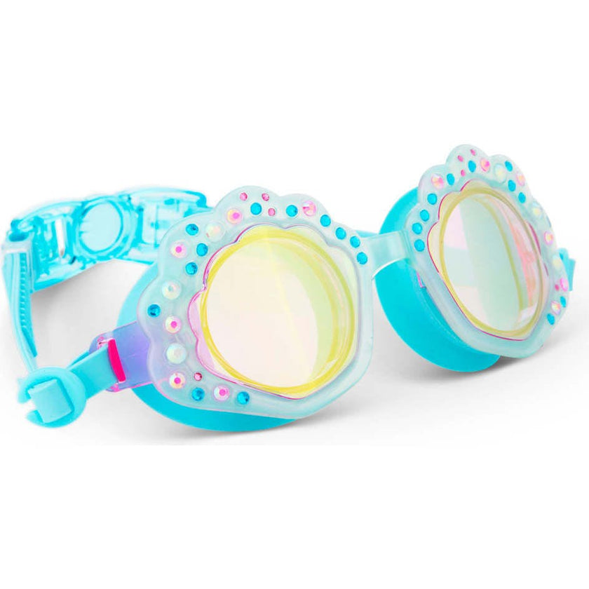 Turquoiose Tide Shell Youth Swim Goggle