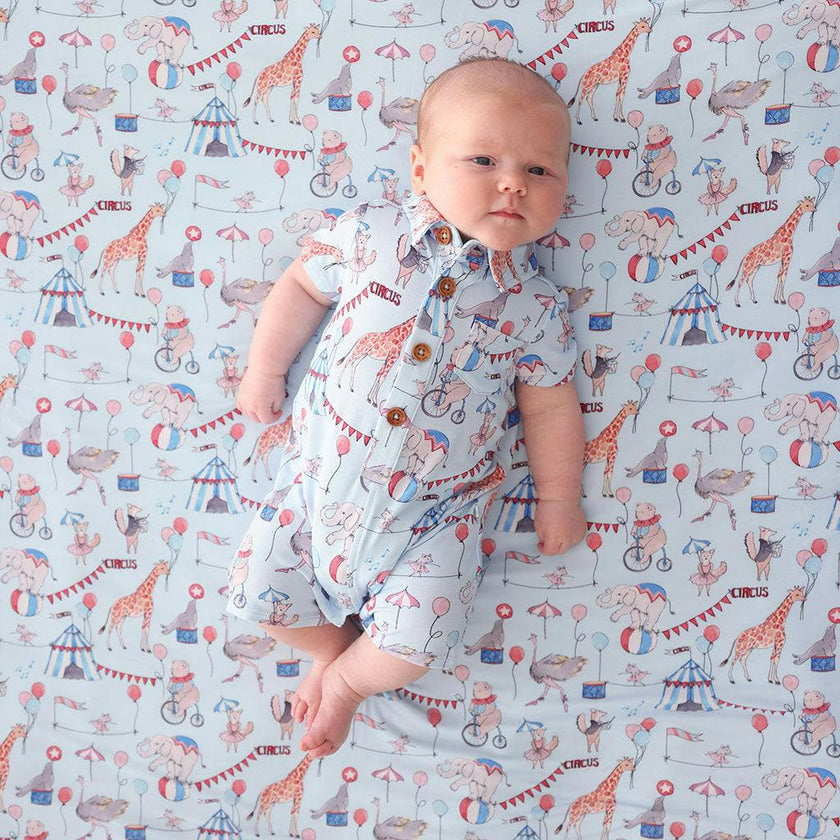 Cirque Royal Collared Henley Shortall