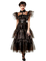 Women's Wednesday Addams Rave'n Dance Costume