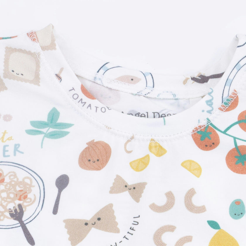 Pasta Lovers - Short Sleeve Loungewear Set