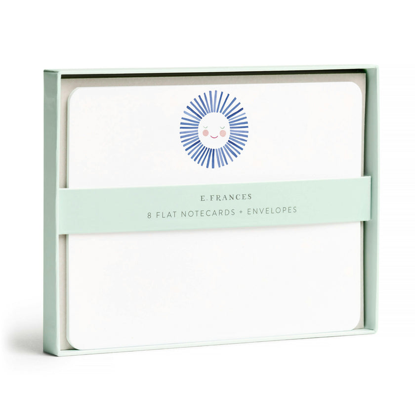 Blue Sunshine Flat Note Set