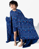 Sail Away Fair Isle Bamboo Blanket