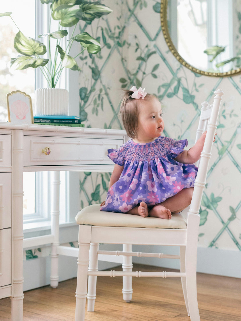 Annie Smocked Diaper Cover Set