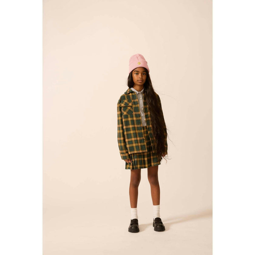 Flannel Overshirt in Tempo Plaid