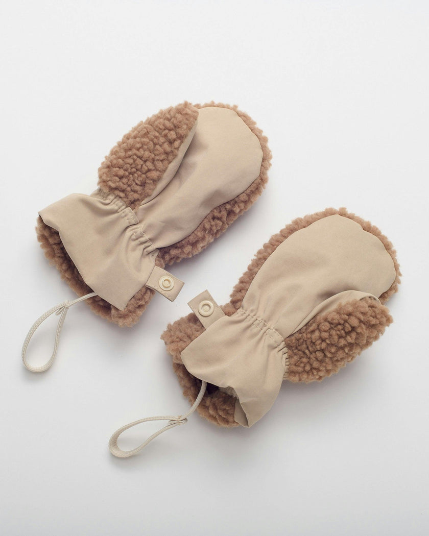 Sherpa Mittens • Benji Appliqué