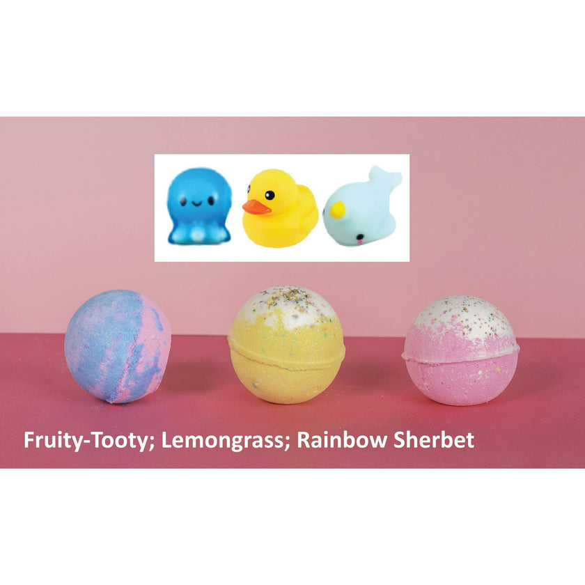Once Upon a Bathtime Bath Bomb Box Set, with Surprise Squishie Inside