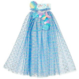 Marlya Mermaid Cape + Tiara + Wand Set