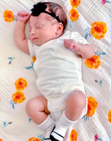 Organic Cotton Muslin Swaddle