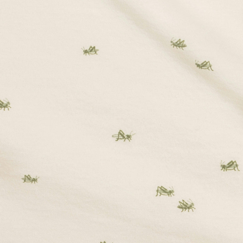 Swaddle Blanket - Grasshopper / Fern + Mint