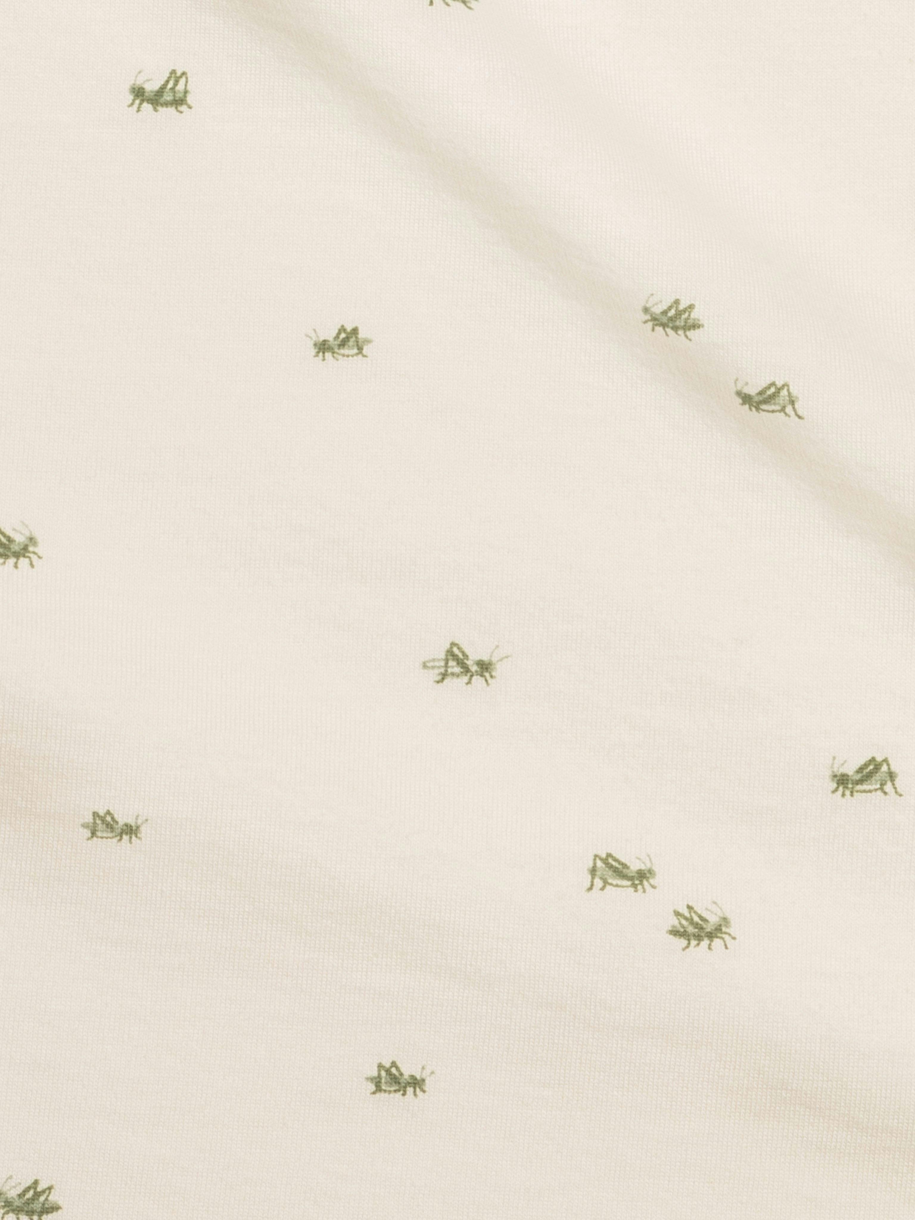 Swaddle Blanket - Grasshopper / Fern + Mint