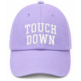 Touch Down Bow Baseball Hat