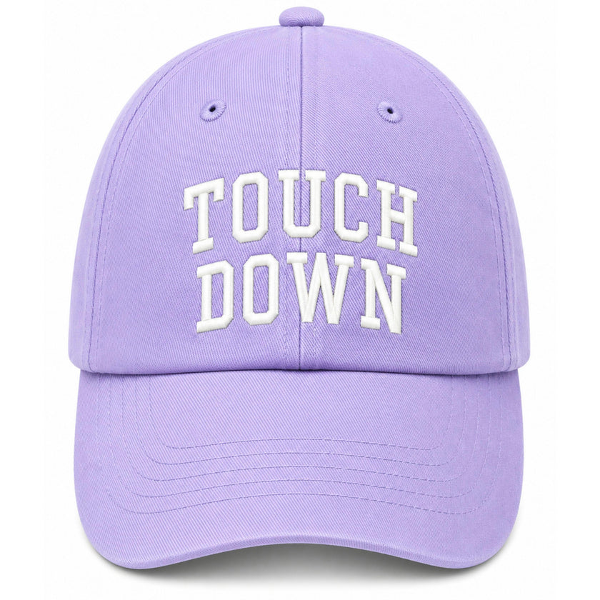 Touch Down Bow Baseball Hat