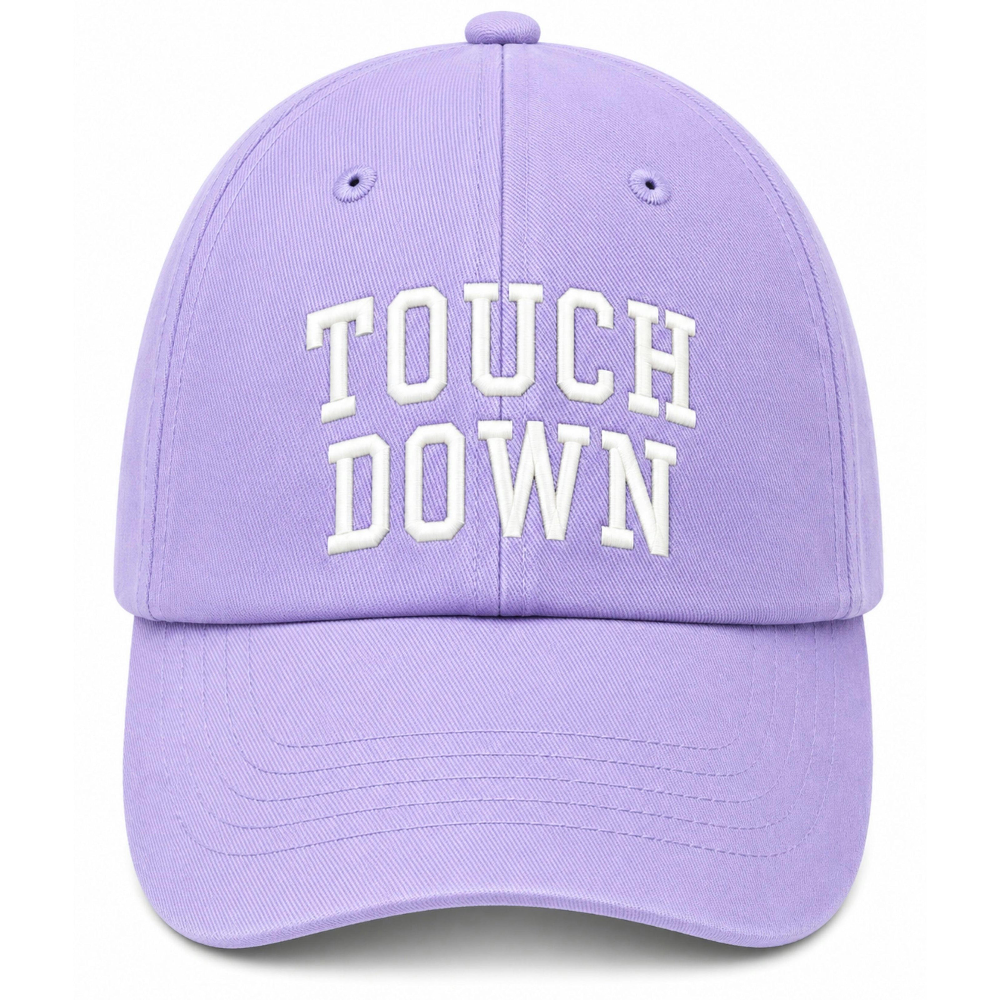 Touch Down Bow Baseball Hat