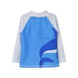 UPF 50+ Graphic Rash Guard Swim Top
