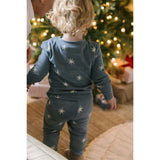 Ribbed Pajama, Blue