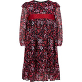 Chloe Winter Floral Party Dress