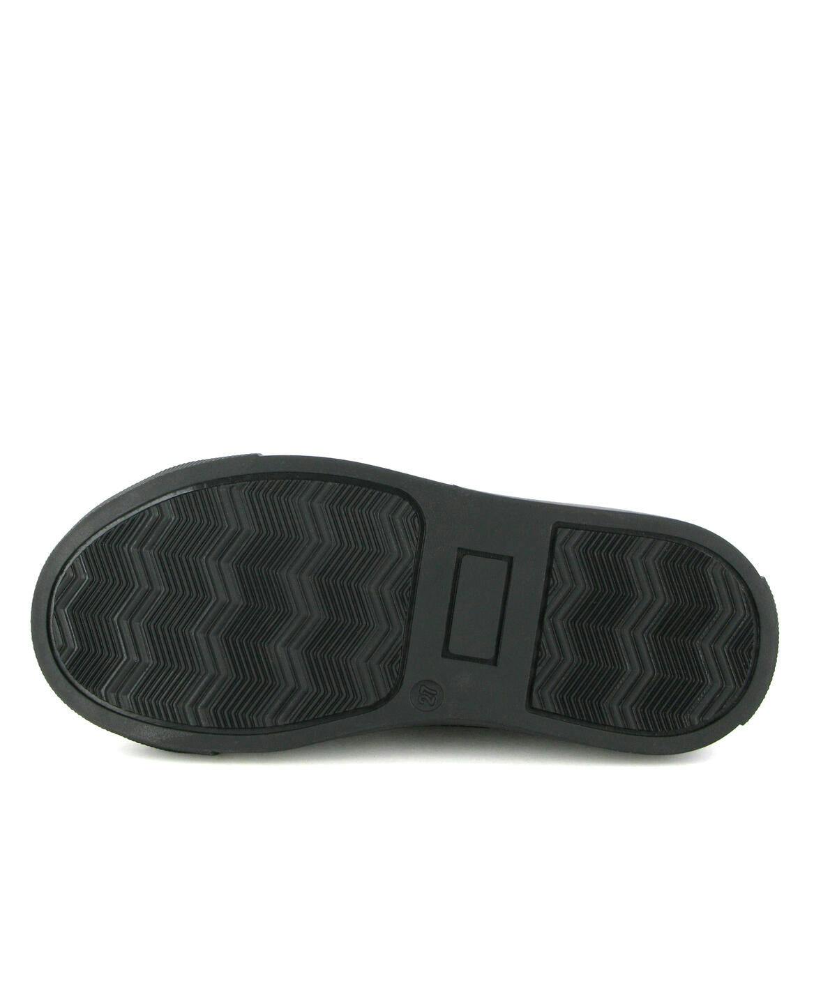 Velvet Slip On Sneaker, Black