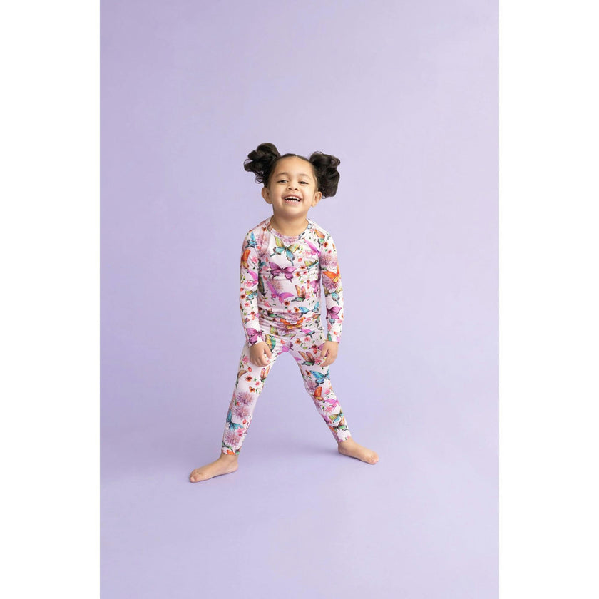 Watercolor Butterfly Classic Pajama Set