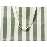 Sunnylife: Carryall Beach Bag - Vacay Olive Stripe
