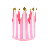 Striped Party Crowns