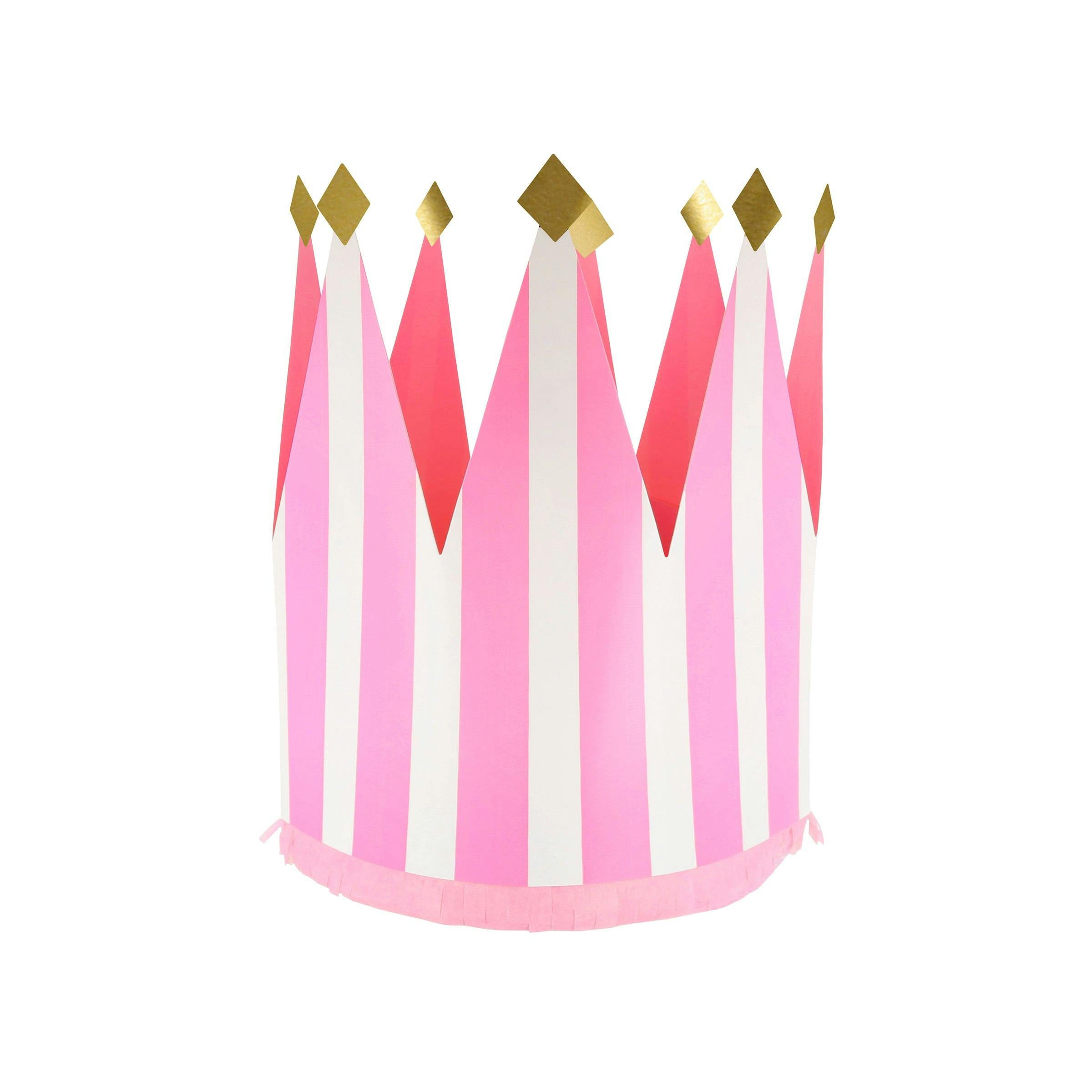Striped Party Crowns