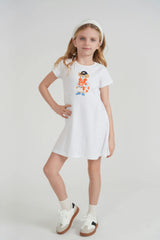 Bear Print Dress