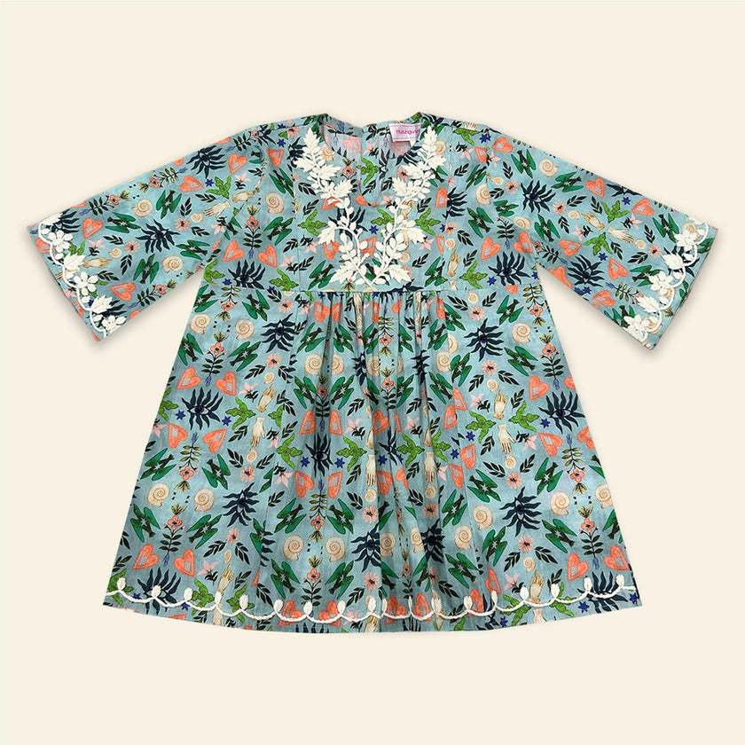 Kids Mia Dress Kaleidoscope Charms