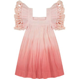 Serena Girl's Tassel Dress Rose Ombre, Pink