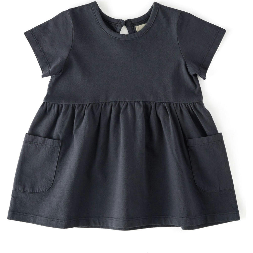 Playground Empire Waist 2-Pocket Dress, Blue