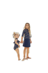 Flower Print 2Pc Swim Set