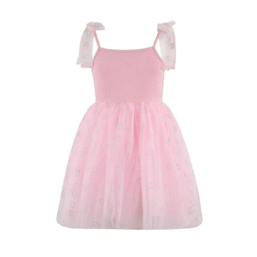 Smiley Shimmer Tulle Dress