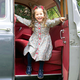Apple Blossom Button-Front Dress